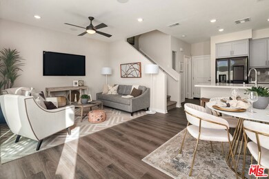 Model home great room