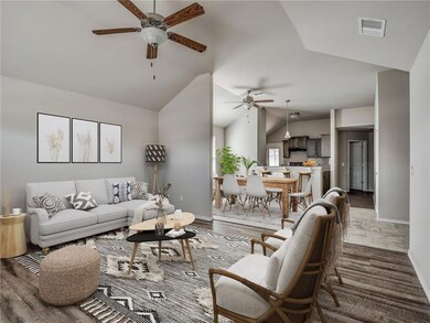 LIVING/DINING VIEW