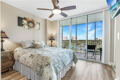 Master bedroom upstairs with private lanai.