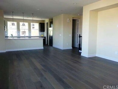 Open floor plan w wood floors, spacious kitchen w 