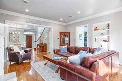 Step directly from the inviting living area into t