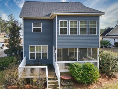 Back, screened porch, grilling deck