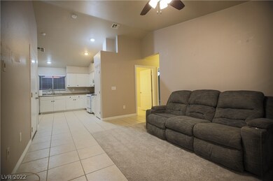 Living Room with Brand New Carpet!
