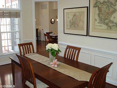 Dining Room - Dining room with wood floor and open