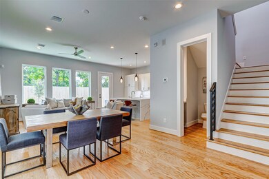 Open floor plan showcases how spacious the first f