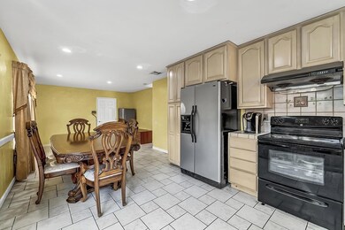 Kitchen and Family Room view