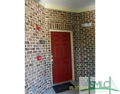 Exterior Front. Front door to unit. Lower level un