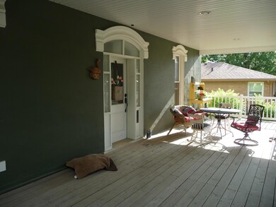 Large front porch