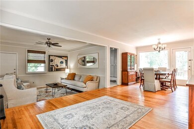 Spacious open-concept layout seamlessly connects the entryway to the main living areas