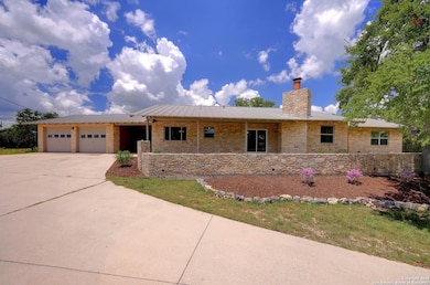 Front of Home and the overstaged Garage