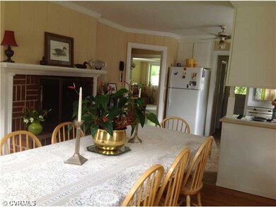 Kitchen - Do you see the double fire place.