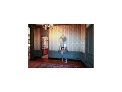 Marble Shelf in Entry Hall