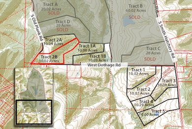 Tract 2B Old Plank map