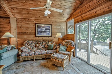 There's plenty of access to the deck from the lake