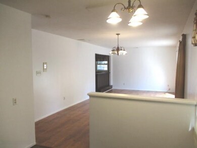 View into family room