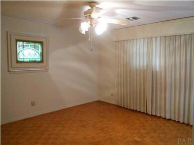 Nice Size Master Bedroom Overlooks Backyard