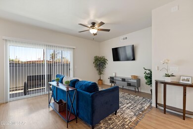 Great room / side yard patio view