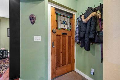 Front door and entry