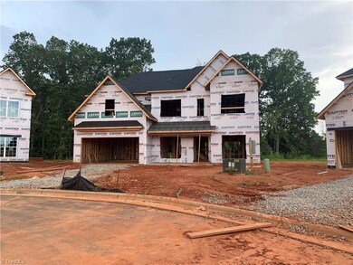 Home under construction.