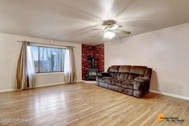 Living Room w/Woodstove