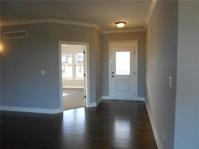 Front foyer.  Main floor is all hardwood floors.
