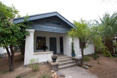 Cozy front porch