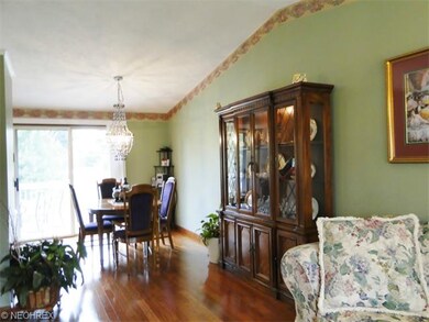 Dining Room that is open to the Living room