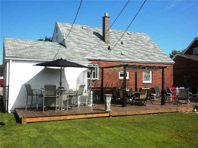 Exterior Back Fabulous backyard features a brand n