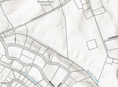 2659 Boyds Creek Highway topo screenshot