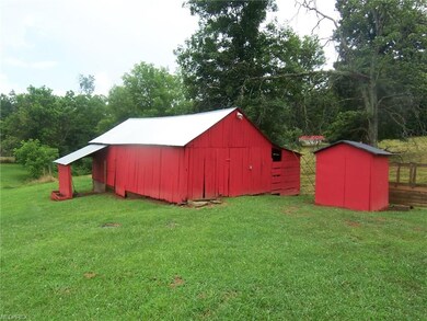 barn and storage building