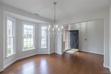Dining Room -bay window, New lighting