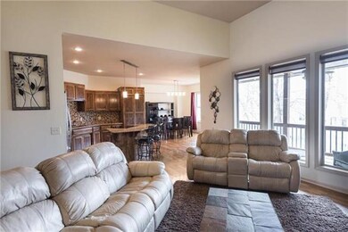 Open concept living with great views of the backya
