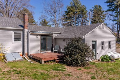 Rear Patio facing woods