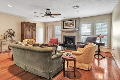 Downstairs living room.