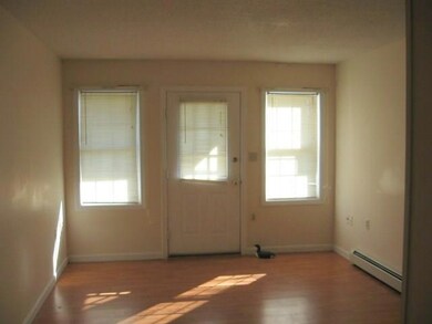 Living room and front entry