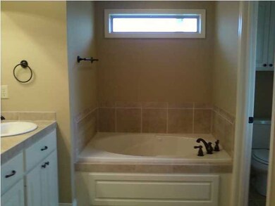 Master bath jetted tub