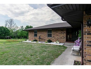 Exterior Front. 2 Car Garage with NEW GARAGE DOOR!