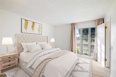 Virtually staged 2nd bedroom