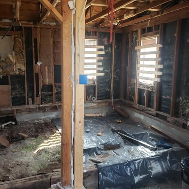 Front rooms - LR, 2 BRs, BA