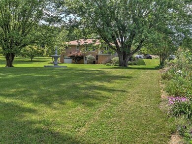 Property goes a bit past the fountain...