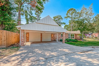 Charming single-story brick home with a spacious c