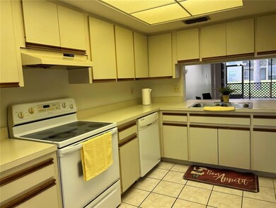 Kitchen with so many cabinets.