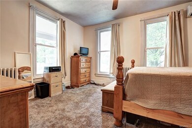 Master Bedroom with Carpet, CF w/Lights & Walk-in 