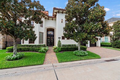 Lush landscaping was added to both front and back
