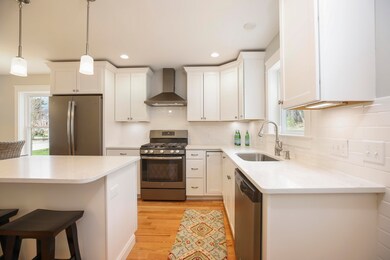 Kitchen with prep area