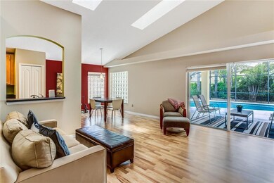 OPEN FLOOR PLAN with Vaulted Ceilings & POOL VIEWS