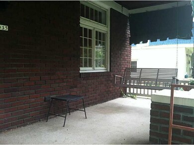 Exterior Front. A spacious front porch is a great 