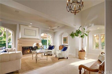 Living room with fireplace