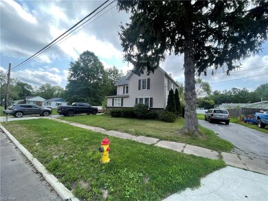 View of front of house with a front lawn