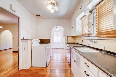 View into breakfast nook straight ahead. 